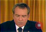 Image of Richard Nixon economic address on inflation and energy Washington DC USA, 1973, second 14 stock footage video 65675073716