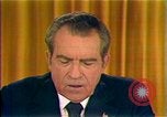 Image of Richard Nixon economic address on inflation and energy Washington DC USA, 1973, second 15 stock footage video 65675073716