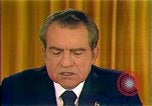 Image of Richard Nixon economic address on inflation and energy Washington DC USA, 1973, second 16 stock footage video 65675073716
