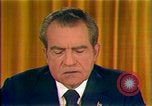 Image of Richard Nixon economic address on inflation and energy Washington DC USA, 1973, second 18 stock footage video 65675073716
