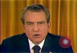 Image of Richard Nixon economic address on inflation and energy Washington DC USA, 1973, second 19 stock footage video 65675073716