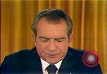 Image of Richard Nixon economic address on inflation and energy Washington DC USA, 1973, second 24 stock footage video 65675073716