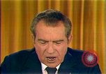 Image of Richard Nixon economic address on inflation and energy Washington DC USA, 1973, second 25 stock footage video 65675073716