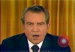 Image of Richard Nixon economic address on inflation and energy Washington DC USA, 1973, second 26 stock footage video 65675073716