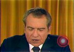 Image of Richard Nixon economic address on inflation and energy Washington DC USA, 1973, second 36 stock footage video 65675073716