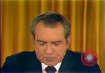 Image of Richard Nixon economic address on inflation and energy Washington DC USA, 1973, second 47 stock footage video 65675073716