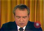 Image of Richard Nixon economic address on inflation and energy Washington DC USA, 1973, second 49 stock footage video 65675073716