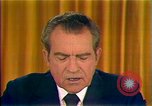 Image of Richard Nixon economic address on inflation and energy Washington DC USA, 1973, second 53 stock footage video 65675073716