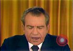 Image of Richard Nixon economic address on inflation and energy Washington DC USA, 1973, second 55 stock footage video 65675073716