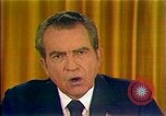 Image of Richard Nixon economic address on inflation and energy Washington DC USA, 1973, second 56 stock footage video 65675073716
