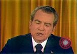 Image of Richard Nixon economic address on inflation and energy Washington DC USA, 1973, second 59 stock footage video 65675073716