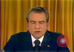 Image of Richard Nixon economic address on inflation and energy Washington DC USA, 1973, second 61 stock footage video 65675073716