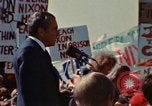 Immagine di Richard Nixon parla alla folla Saginaw Michigan USA, 1974, secondo 34 filmato di repertorio 65675073722