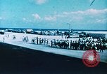 Image of President Nixon awaiting recovery of Apollo 11 Pacific Ocean, 1969, second 29 stock footage video 65675073757