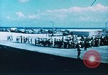 Image of President Nixon awaiting recovery of Apollo 11 Pacific Ocean, 1969, second 30 stock footage video 65675073757