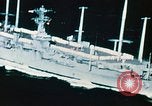 Image of President Nixon awaiting recovery of Apollo 11 Pacific Ocean, 1969, second 55 stock footage video 65675073757