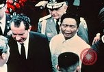 Standbild Richard Nixon Manila Philippinen, 1969, aus Sekunde 55 historischem Filmmaterial Videoclip 65675073763