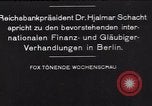 Immagine di Hjalmar Schacht Berlino Germania, 1935, secondo 4 filmato di repertorio 65675073780