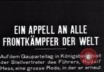 Standbild Rudolf Hess Koenigsberg Deutschland, 1935, aus Sekunde 1 historischem Filmmaterial Videoclip 65675073783