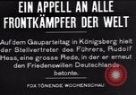Standbild Rudolf Hess Koenigsberg Deutschland, 1935, aus Sekunde 4 historischem Filmmaterial Videoclip 65675073783