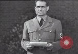 Standbild Rudolf Hess Koenigsberg Deutschland, 1935, aus Sekunde 10 historischem Filmmaterial Videoclip 65675073783