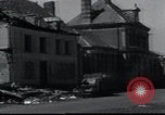 Image of World War 2 ruins in Chaumont-Porcien France Chaumont-Porcien France, 1940, second 8 stock footage video 65675073796