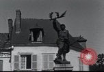 Image of World War 2 ruins in Chaumont-Porcien France Chaumont-Porcien France, 1940, second 22 stock footage video 65675073796