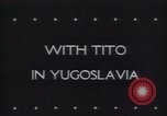 Standbild Marschall Josip Broz Tito Jugoslawien, 1944, aus Sekunde 4 historischem Filmmaterial Videoclip 65675073832