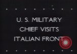 Standbild George Marschall Italien, 1944, aus Sekunde 1 historischem Filmmaterial Videoclip 65675073833