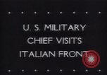 Standbild George Marschall Italien, 1944, aus Sekunde 4 historischem Filmmaterial Videoclip 65675073833
