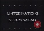 Standbild Vereinigten Staaten Marines Saipan Nördliche Marianen, 1944, aus Sekunde 6 historischem Filmmaterial Videoclip 65675073834