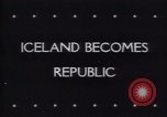 Image Bjornsson Sveinn Reykjavik Islande, 1944, de la seconde 1 séquences d'archives historiques vidéo 65675073836