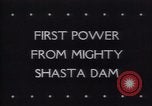 Image Shasta Dam commence l'opération Shasta Lake City California USA, 1944, de la seconde 1 séquences d'archives historiques vidéo 65675073837