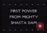 Image Shasta Dam commence l'opération Shasta Lake City California USA, 1944, de la seconde 3 séquences d'archives historiques vidéo 65675073837