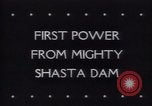 Image Shasta Dam commence l'opération Shasta Lake City California USA, 1944, de la seconde 5 séquences d'archives historiques vidéo 65675073837