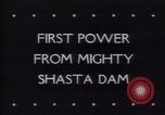 Image Shasta Dam commence l'opération Shasta Lake City California USA, 1944, de la seconde 6 séquences d'archives historiques vidéo 65675073837