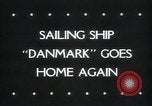 Image of Danmark training ship United States USA, 1945, second 34 stock footage video 65675073843
