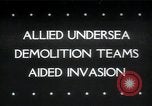 Image of British frogmen United Kingdom, 1945, second 1 stock footage video 65675073845