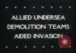 Image of British frogmen United Kingdom, 1945, second 5 stock footage video 65675073845