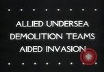 Image of British frogmen United Kingdom, 1945, second 7 stock footage video 65675073845