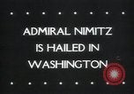 Standbild Chester William Nimitz Washington DC USA, 1945, aus Sekunde 4 historischem Filmmaterial Videoclip 65675073849