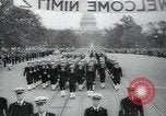 Standbild Chester William Nimitz Washington DC USA, 1945, aus Sekunde 40 historischem Filmmaterial Videoclip 65675073849