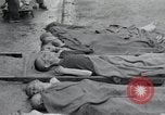 Image of emaciated corpses Germany, 1945, second 10 stock footage video 65675073860