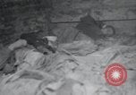 Image of dead bodies of inmates Germany, 1945, second 15 stock footage video 65675073862