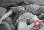 Image of dead bodies of inmates Germany, 1945, second 30 stock footage video 65675073862