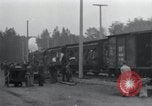 Image of Train leaves carrying Jewish orphans of Buchenwald Concentration Camp  Weimar Germany, 1945, second 6 stock footage video 65675073864
