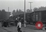 Image of Train leaves carrying Jewish orphans of Buchenwald Concentration Camp  Weimar Germany, 1945, second 13 stock footage video 65675073864