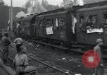 Image of Train leaves carrying Jewish orphans of Buchenwald Concentration Camp  Weimar Germany, 1945, second 23 stock footage video 65675073864
