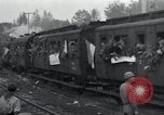 Image of Train leaves carrying Jewish orphans of Buchenwald Concentration Camp  Weimar Germany, 1945, second 26 stock footage video 65675073864