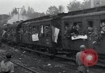 Image of Train leaves carrying Jewish orphans of Buchenwald Concentration Camp  Weimar Germany, 1945, second 28 stock footage video 65675073864